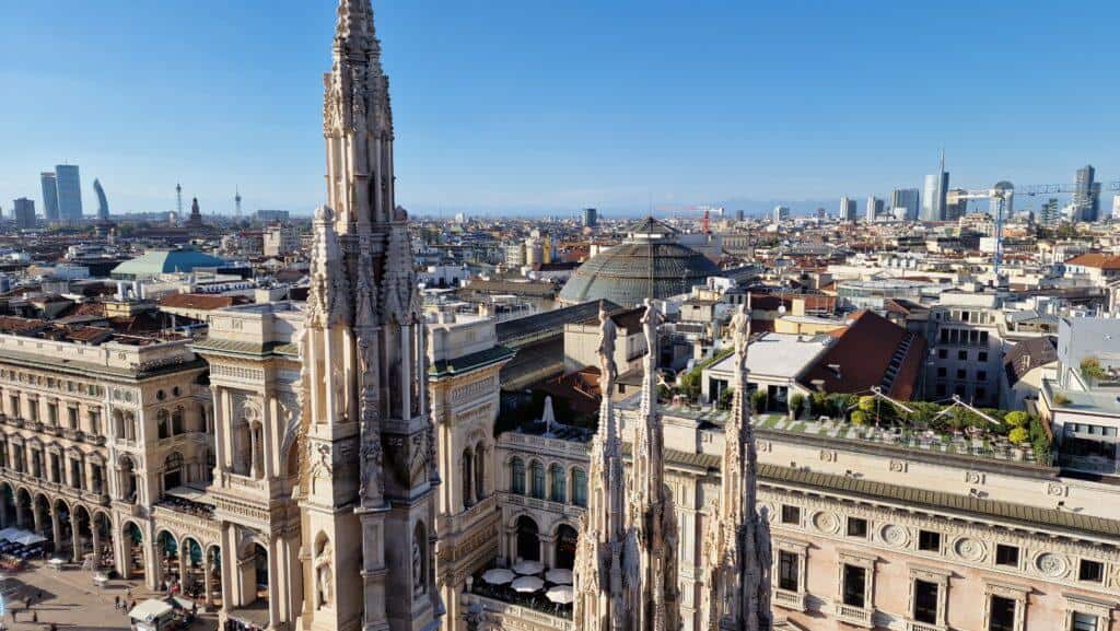 Cosa vedere a Milano Terrazze dalla Cattedrale Duomo di Milano Piazza Duomo 3