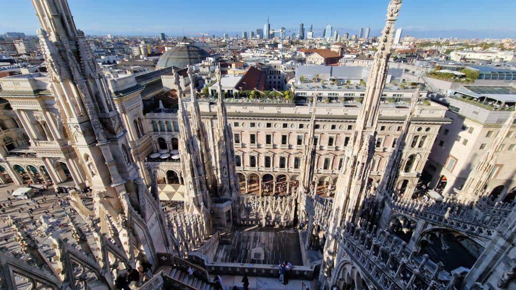 Cosa vedere a Milano Terrazze dalla Cattedrale Duomo di Milano Piazza Duomo 4