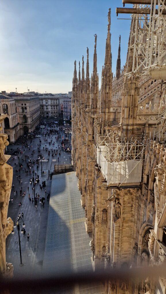 Cosa vedere a Milano Terrazze dalla Cattedrale Duomo di Milano e Piazza Duomo 1