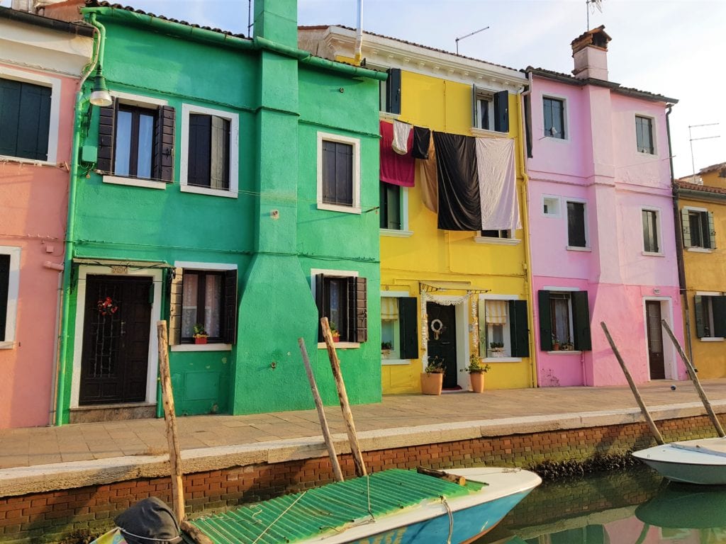 2 days in venice Houses colorful Burano