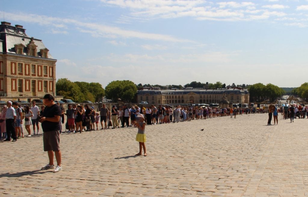 How to skip the line at the Palace of Versailles