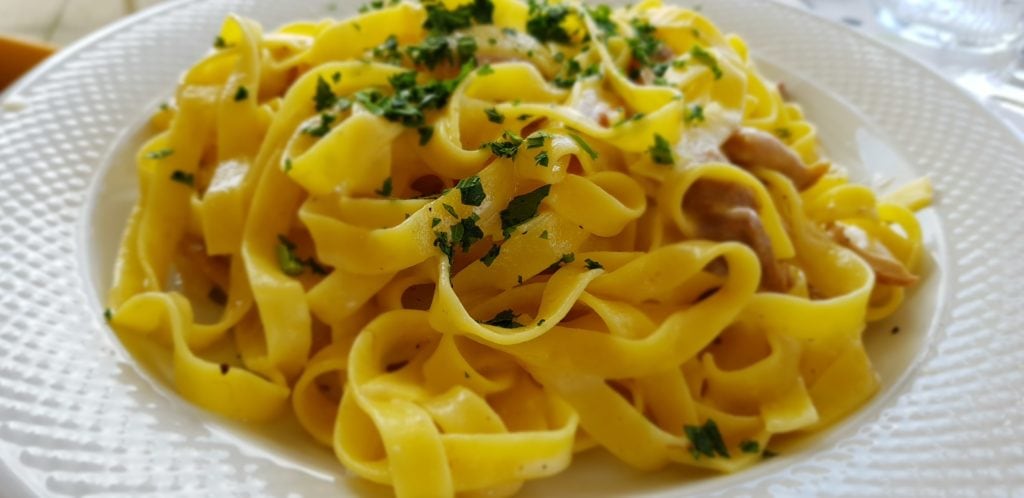 mottarone stresa good food tagliatelle