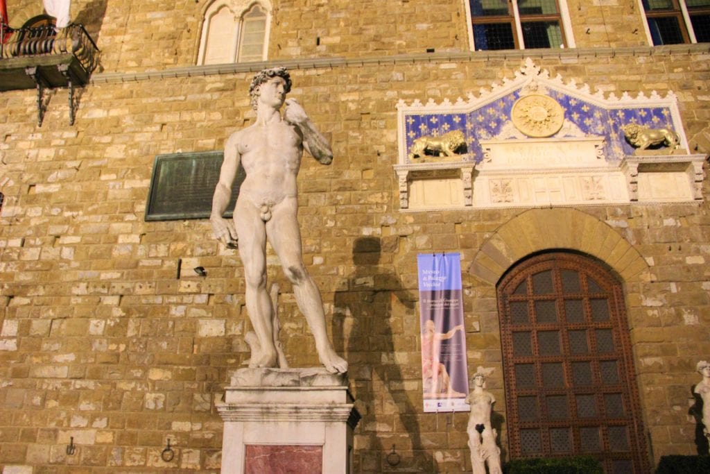 things to do in Florence David of Michelangelo Florence italy