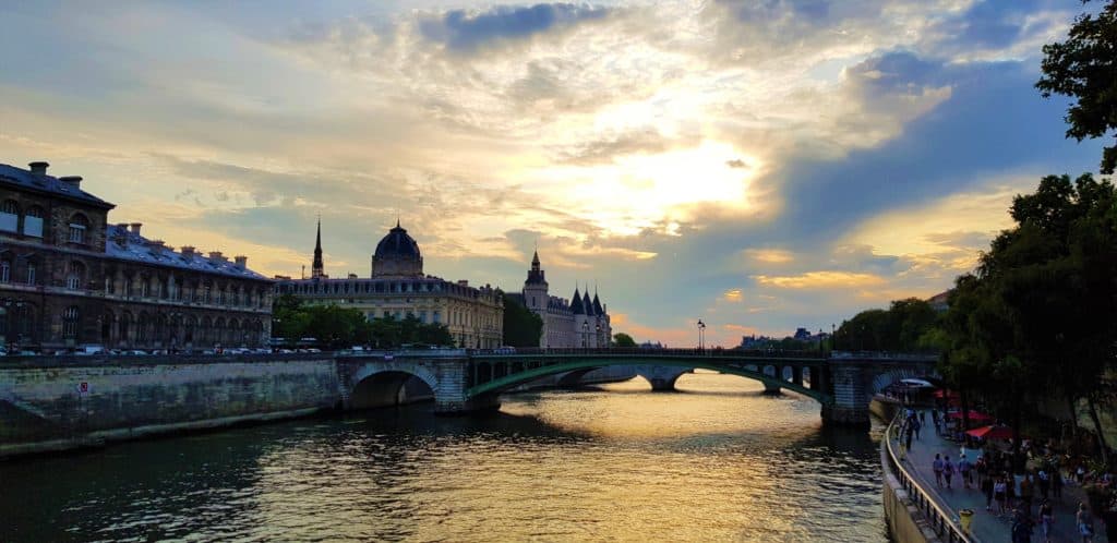 Sunset Paris