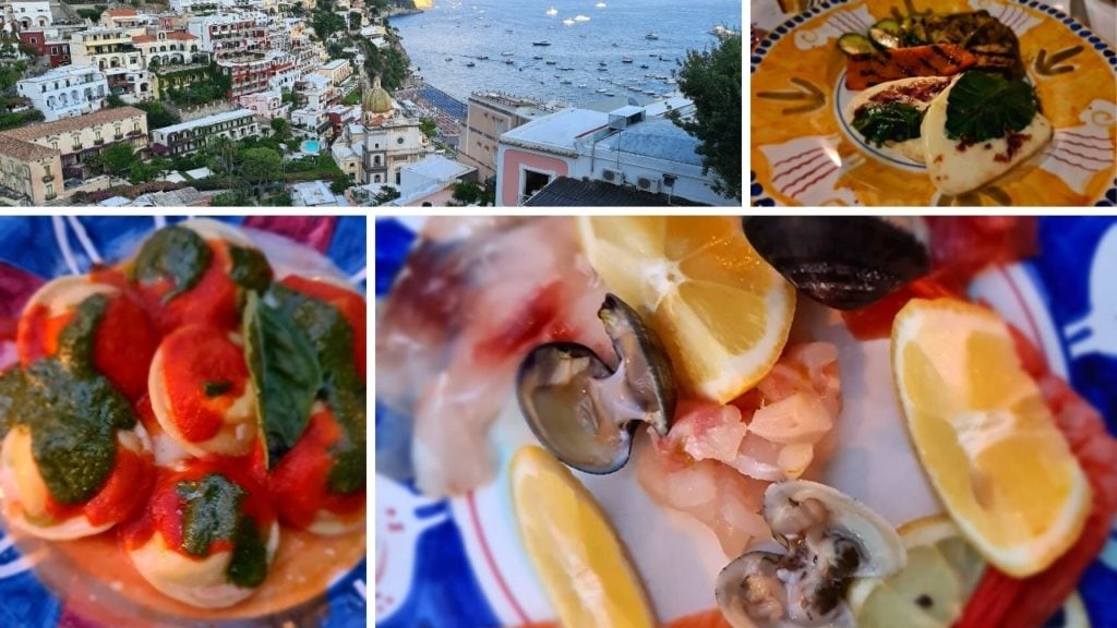 Top 3 Best restaurants in Positano Italy with a view