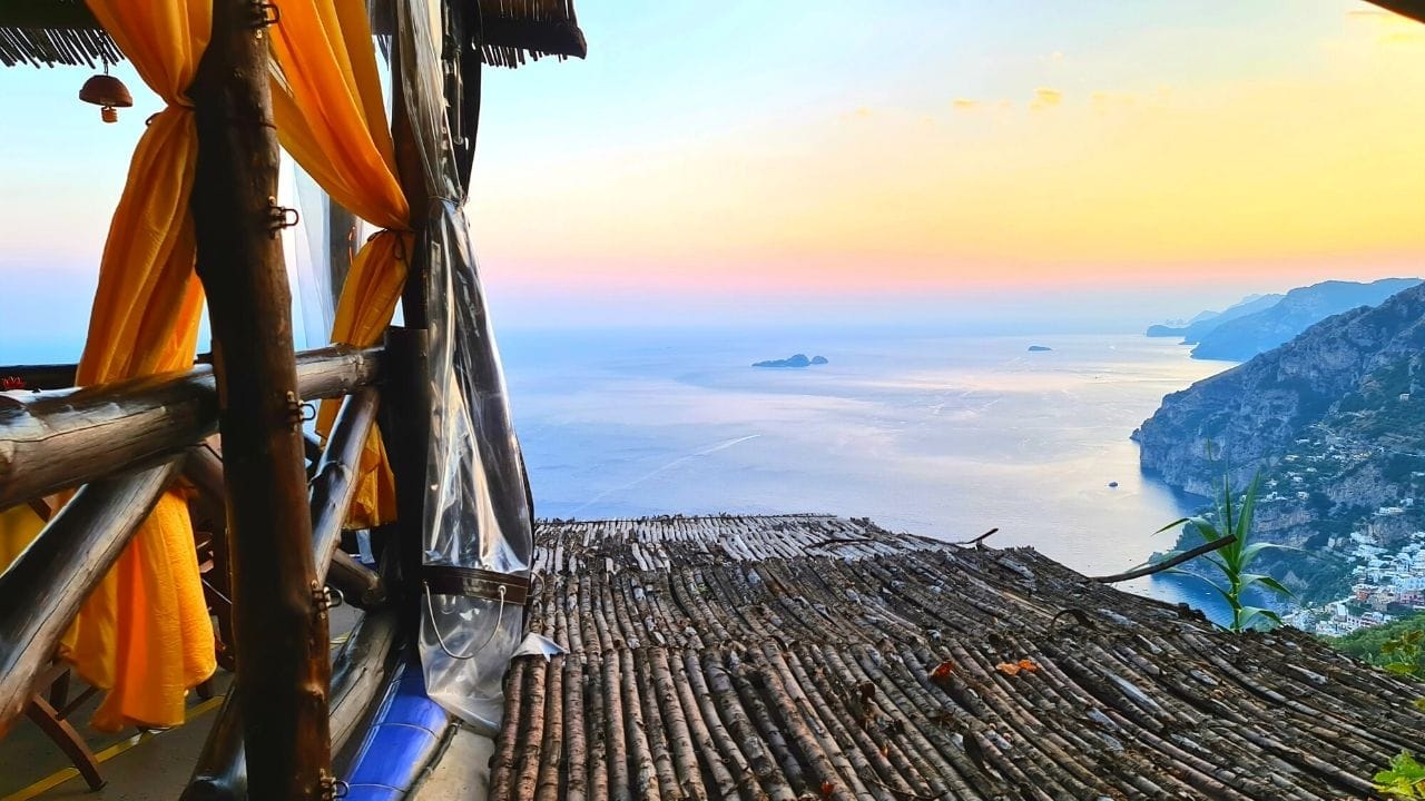 Best Amalfi Coast Sunset Positano Italy tagliata positano sunset 1