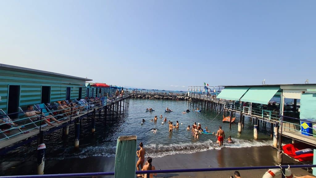 Sorrento italy beach Bagni da salvatore food 7 scaled