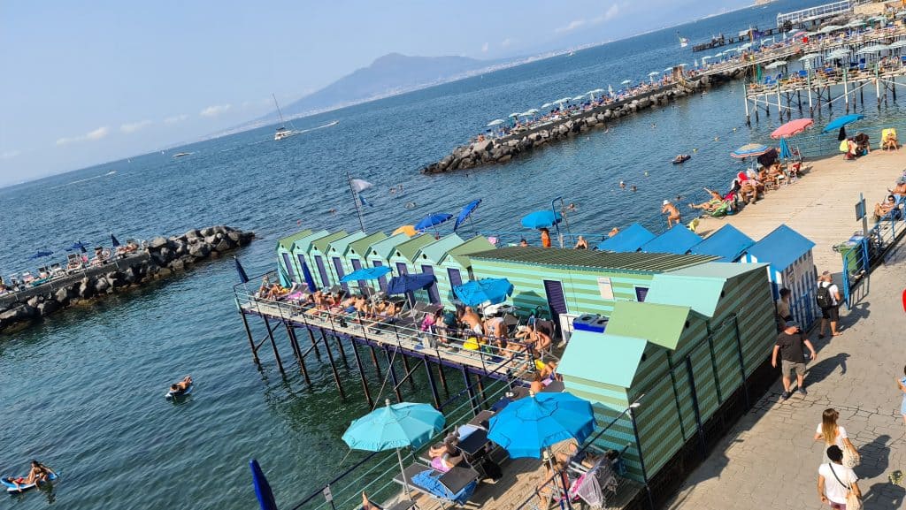 Sorrento italy beach Bagni da salvatore food 8 scaled