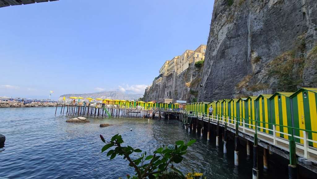 Sorrento italy beach and sea cabin 2 scaled