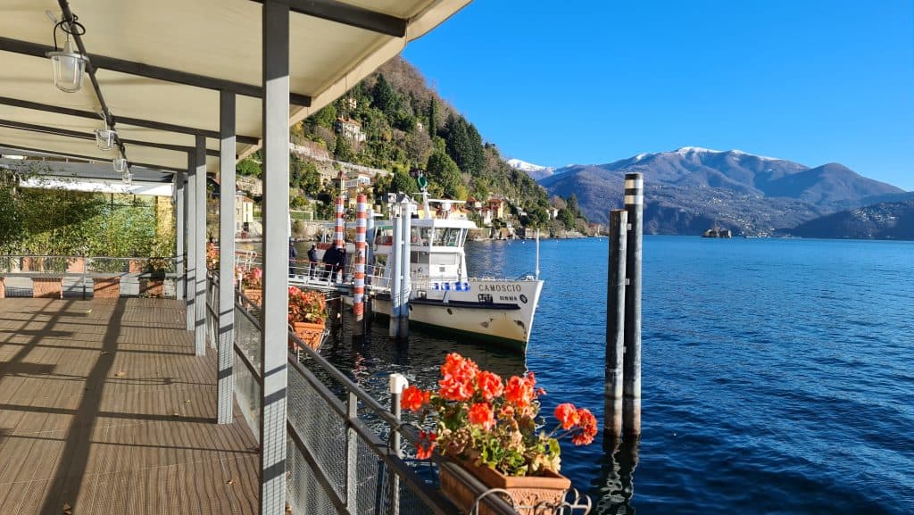 boat Cannero Riviera Lake Maggiore in winter tripilare 2 scaled