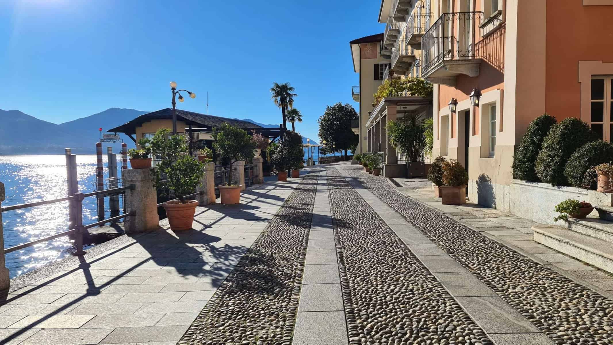 imbarcadero Cannero Riviera Lake Maggiore in winter tripilare 3 scaled