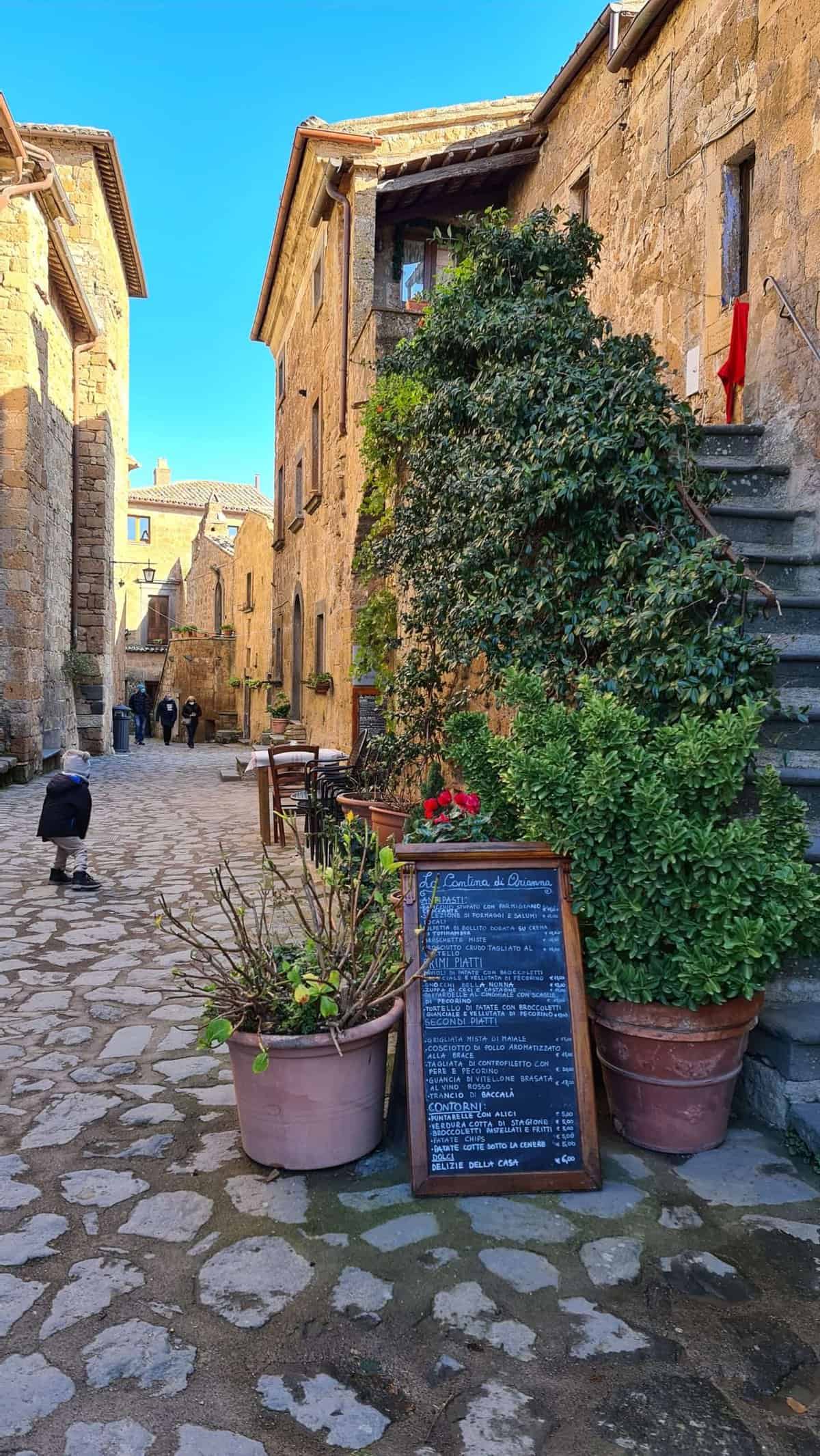 civita di bagnoregio italy restaurants la cantina di arianna 24 scaled