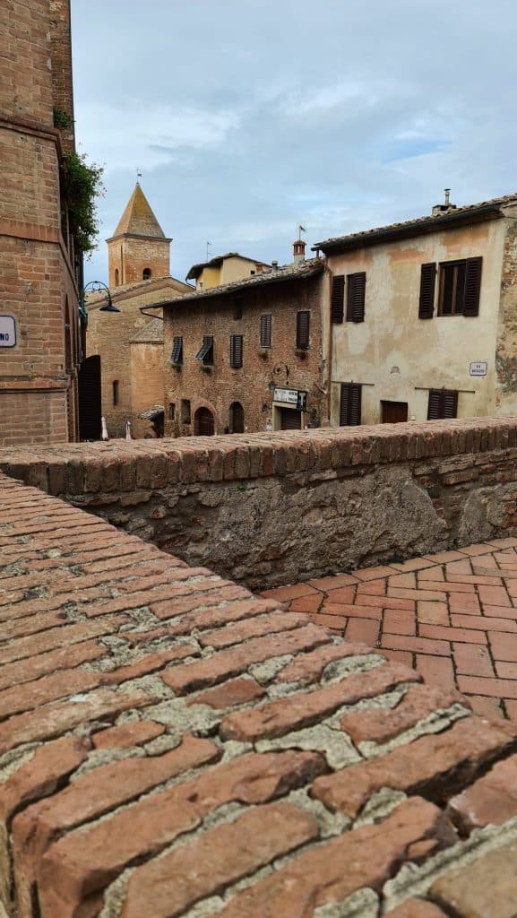 Tuscan villages Certaldo Italy Pretorio certaldo alto Toscana tripilare 10