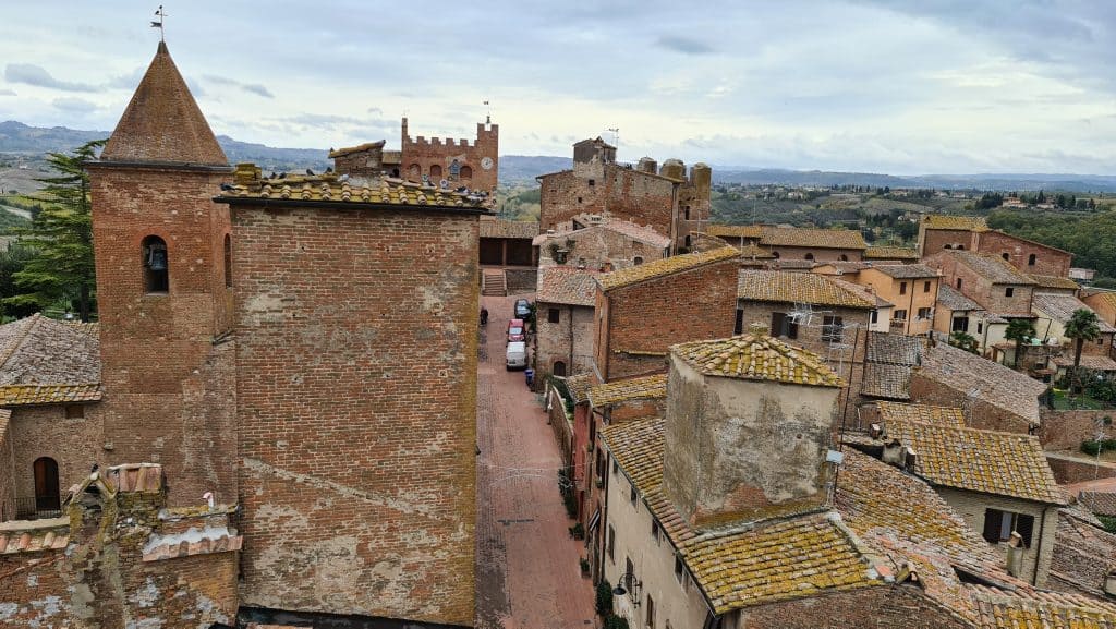 Tuscan villages Certaldo Italy Pretorio certaldo alto Toscana tripilare 21