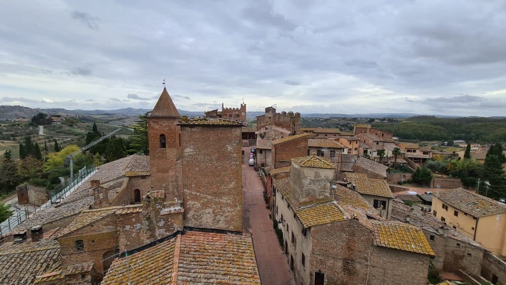 Tuscan villages Certaldo Italy Pretorio certaldo alto Toscana tripilare 22