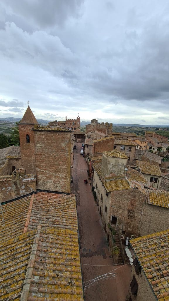 Tuscan villages Certaldo Italy Pretorio certaldo alto Toscana tripilare 26