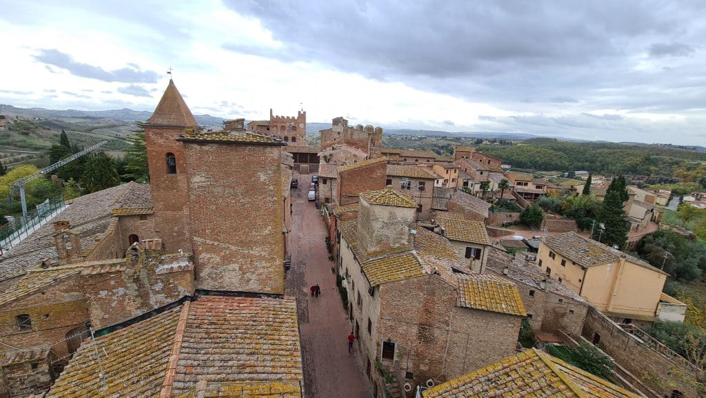 Tuscan villages Certaldo Italy Pretorio certaldo alto Toscana tripilare 28