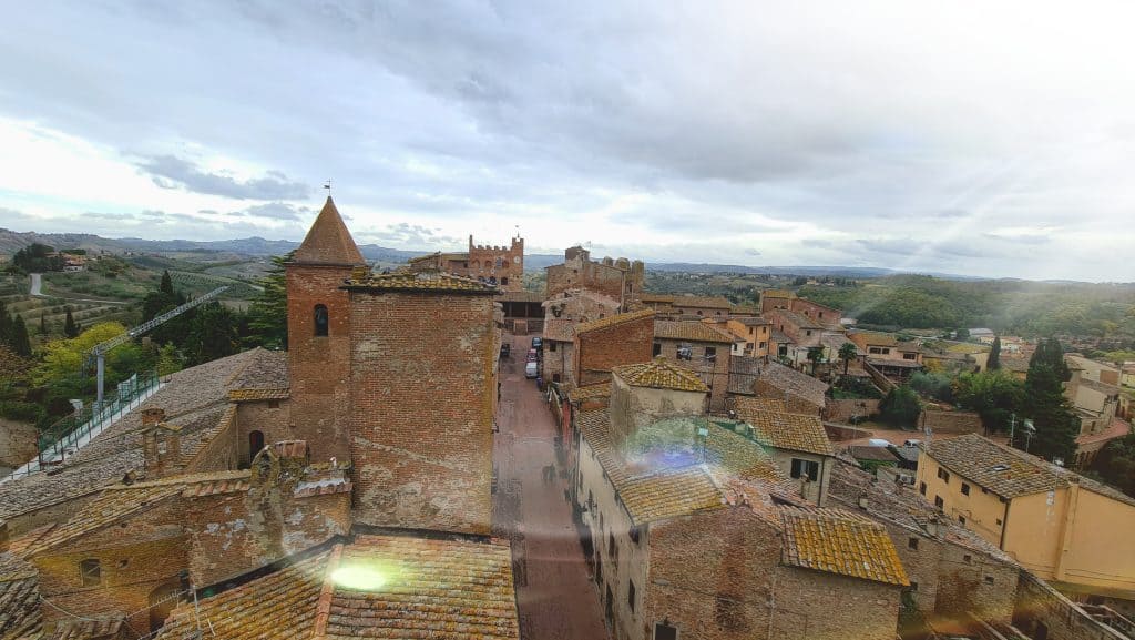 Tuscan villages Certaldo Italy Pretorio certaldo alto Toscana tripilare 35