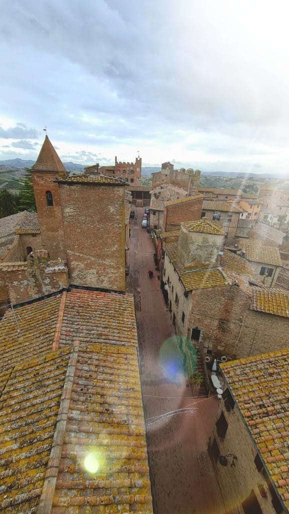 Tuscan villages Certaldo Italy Pretorio certaldo alto Toscana tripilare 37