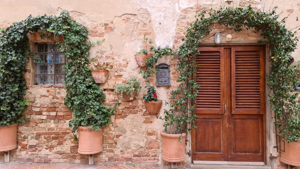 Tuscan villages Certaldo Italy Pretorio certaldo alto Toscana tripilare 5