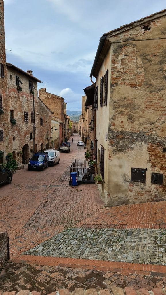 Tuscan villages Certaldo Italy Pretorio palace Castle certaldo alta tripilare 3