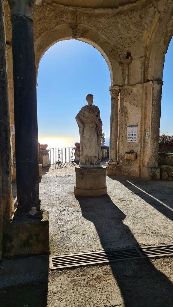 Villa Cimbrone and Terrace of the Infinity in winter 19