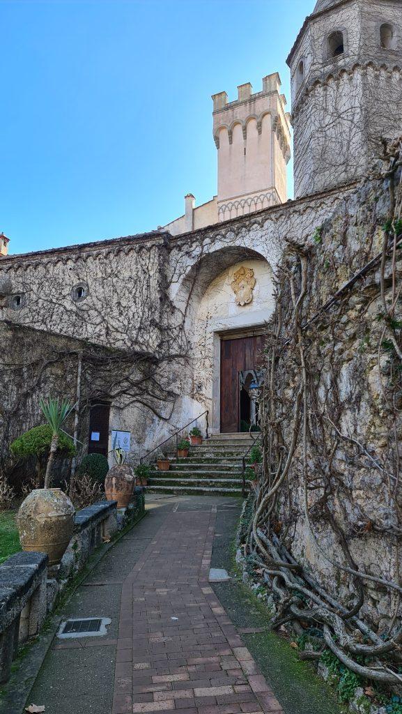 Villa Cimbrone and Terrace of the Infinity in winter 2