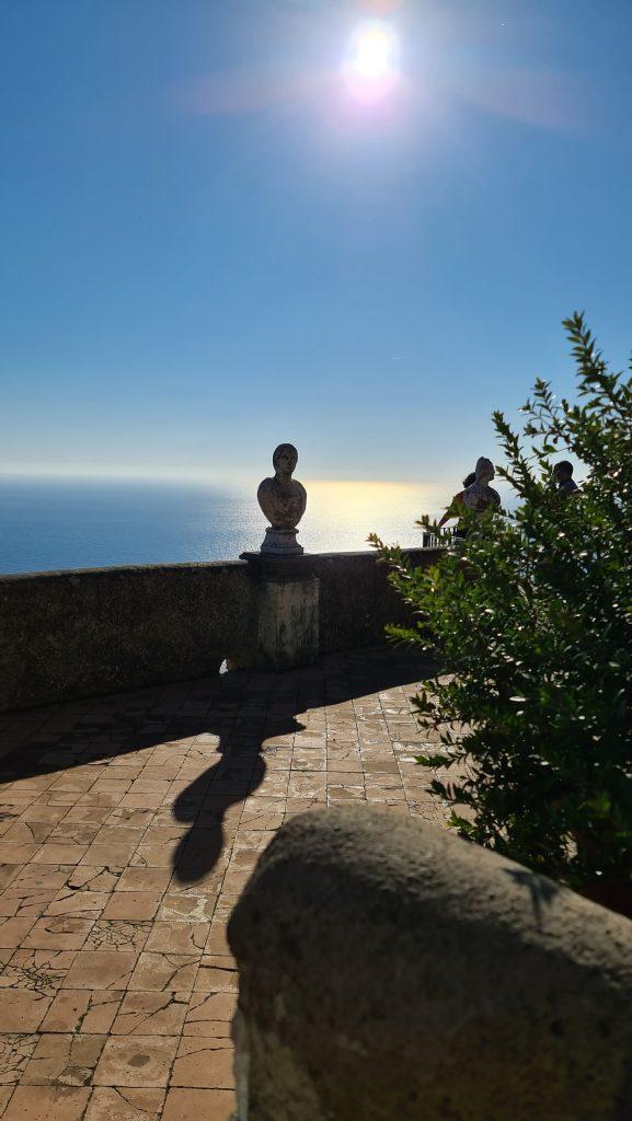 Villa Cimbrone and Terrace of the Infinity in winter 21