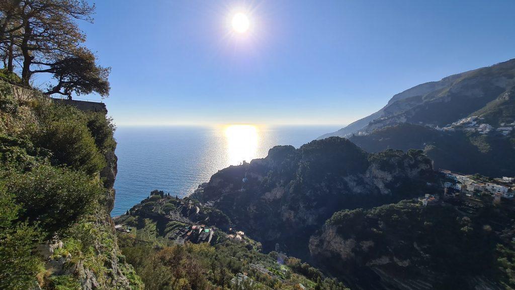 Villa Cimbrone and Terrace of the Infinity in winter 24