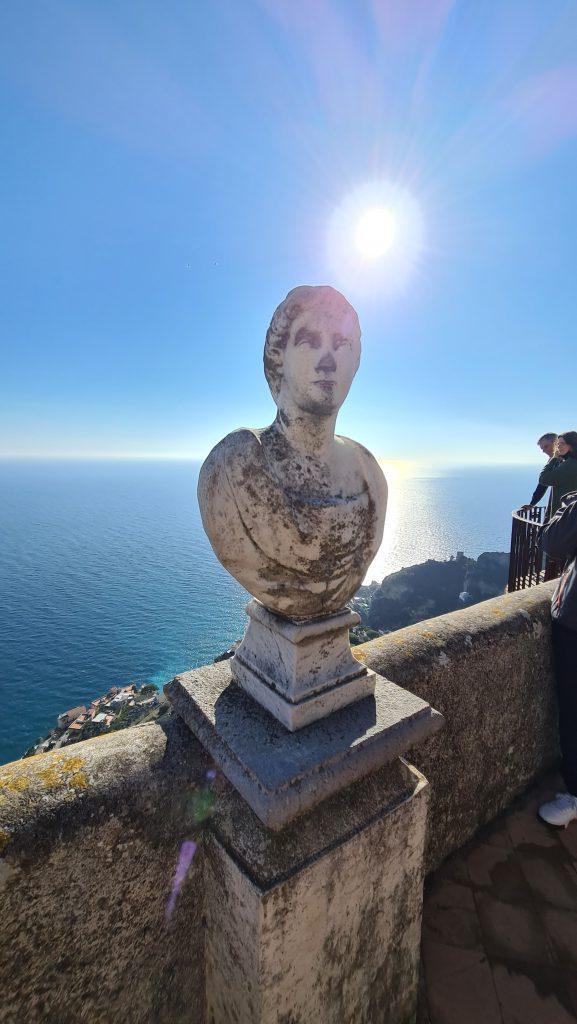 Villa Cimbrone and Terrace of the Infinity in winter 6