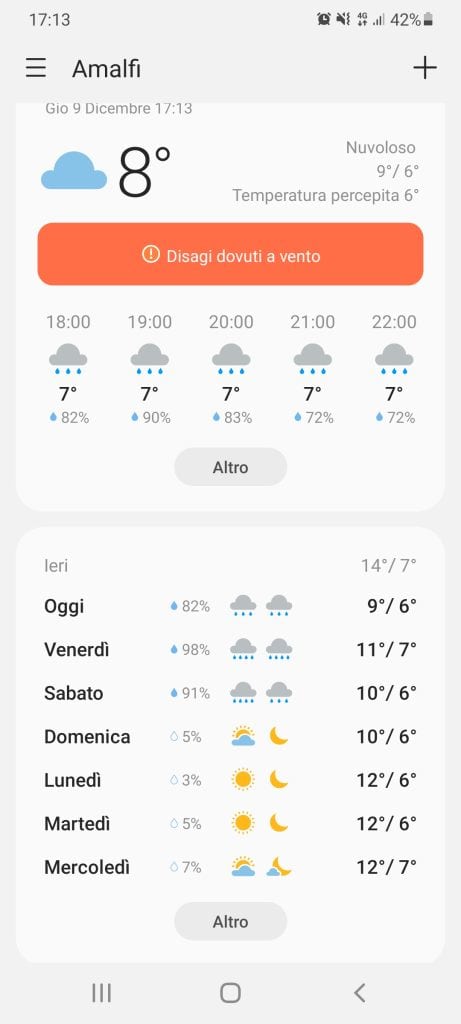 amalfi coast weather in december tripilare 13