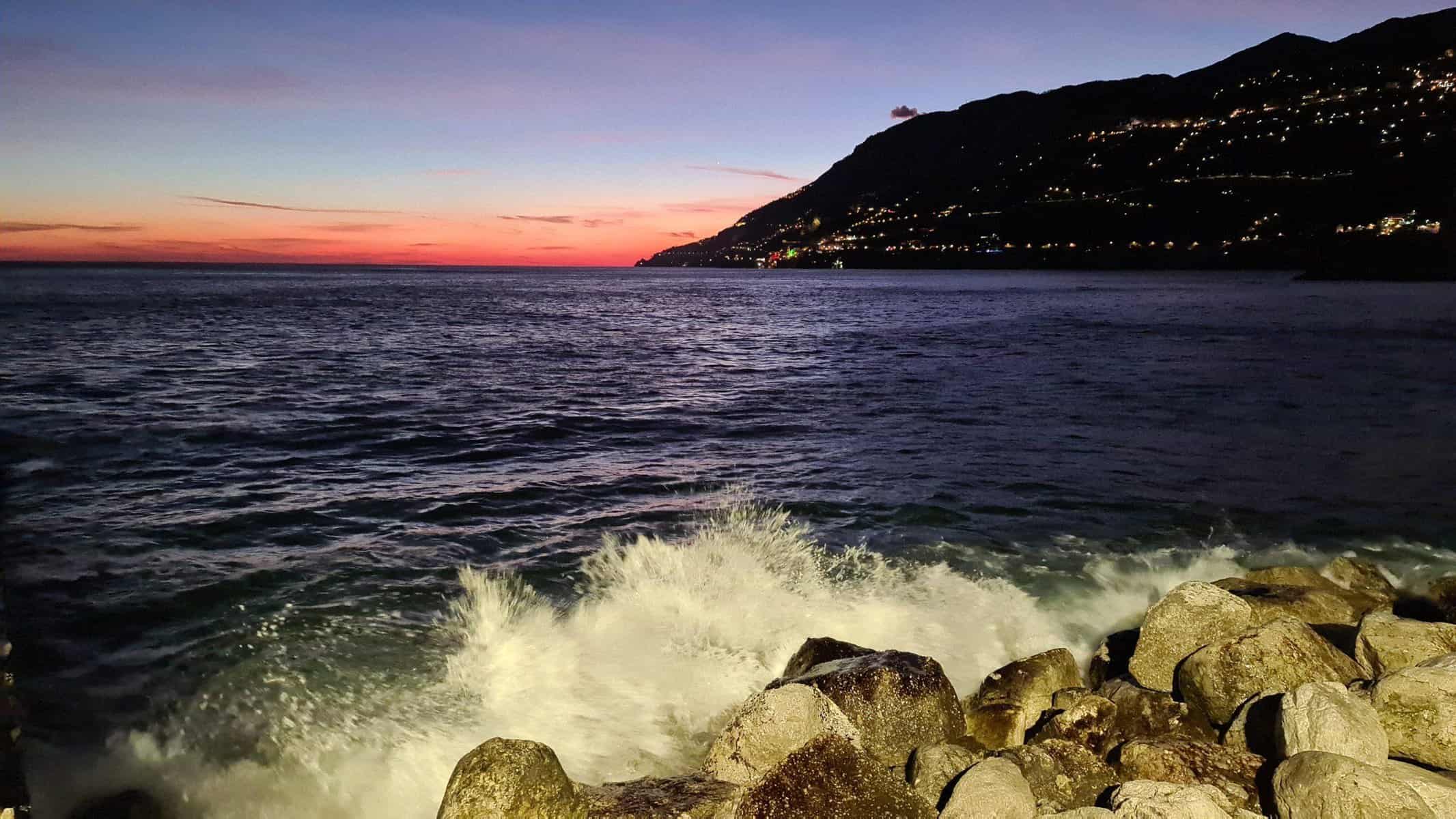 sunset Maiori Amalfi Coast Italy tripilare 9