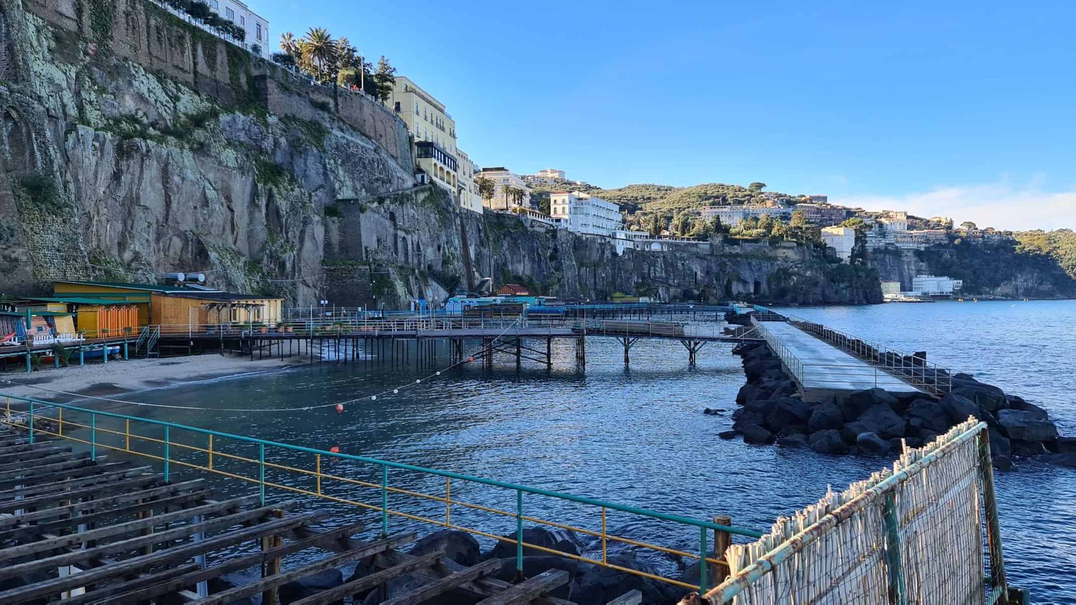 Amalfi Coast in winter Sorrento Italy 2