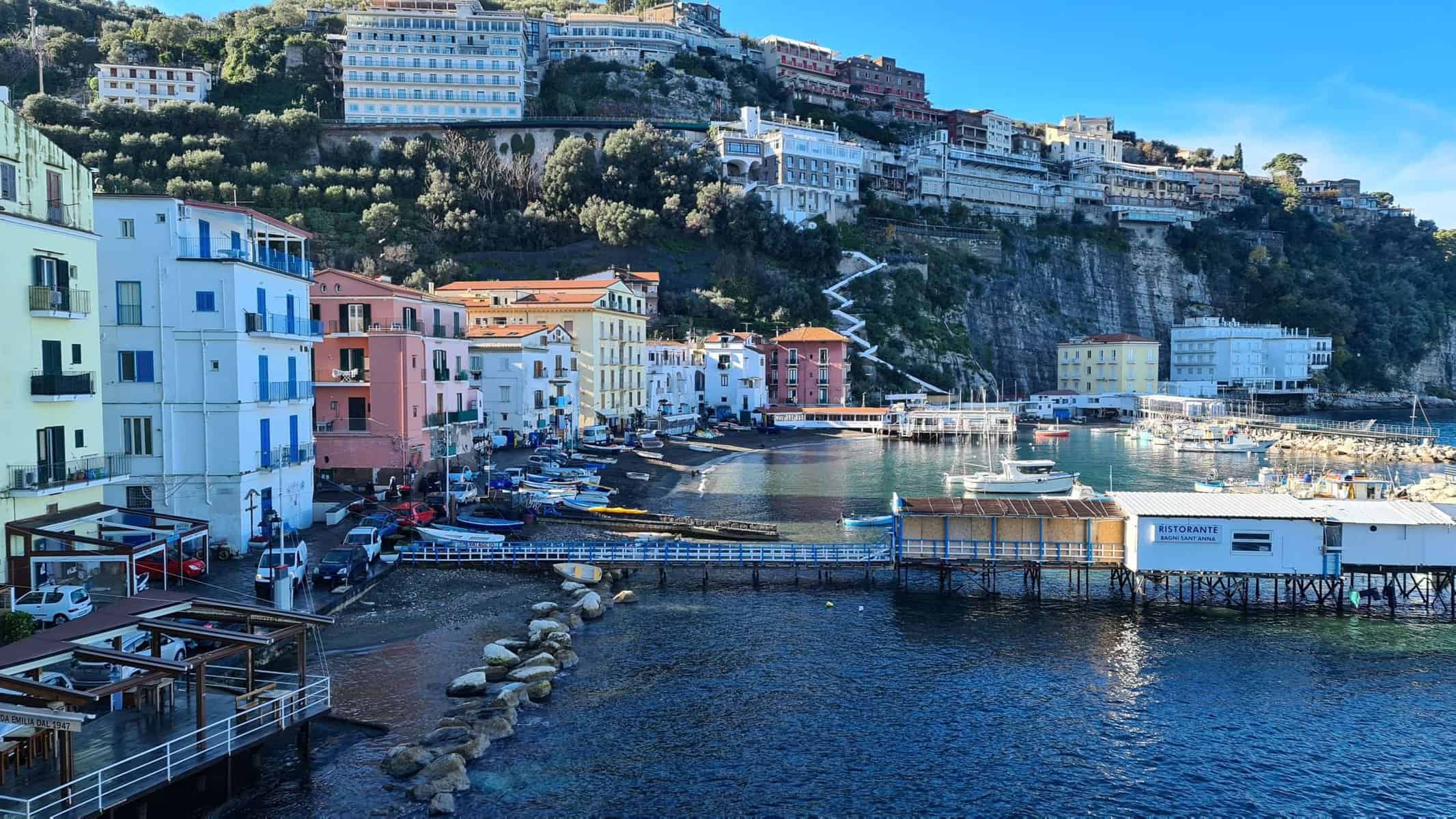 Amalfi Coast in winter Sorrento Italy 3