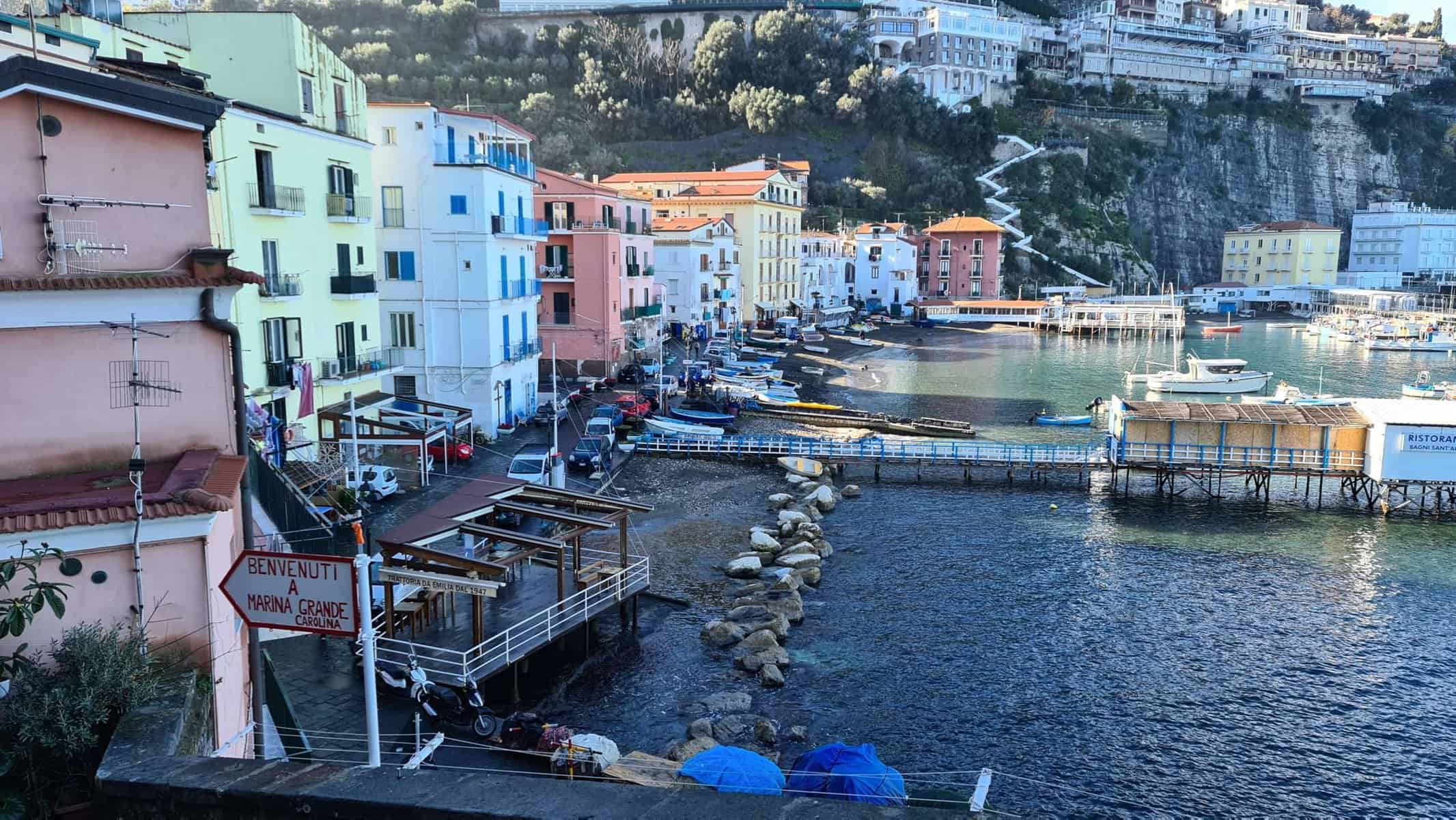 Amalfi Coast in winter Sorrento Italy 5