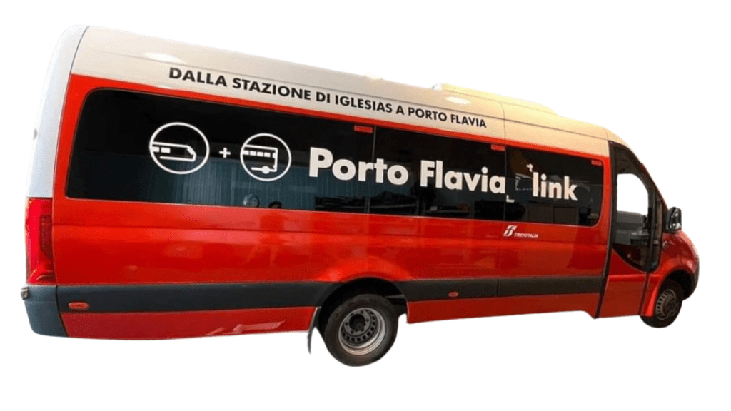 porto flavia train bus Porto Flavia South Sardinia Italy how to get there History tripilare