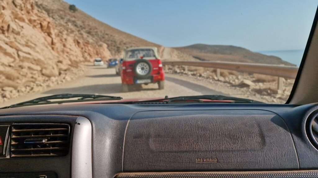 Balos beach how to get there dirt road