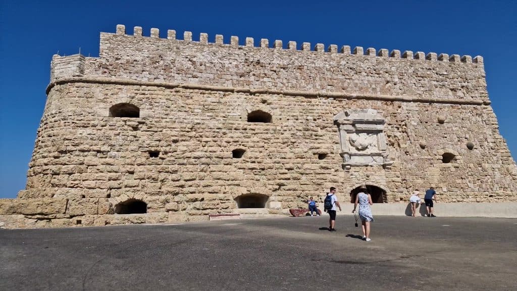 Crete things to do beaches Crete Heraklion venetian fortress harbour Tripilare