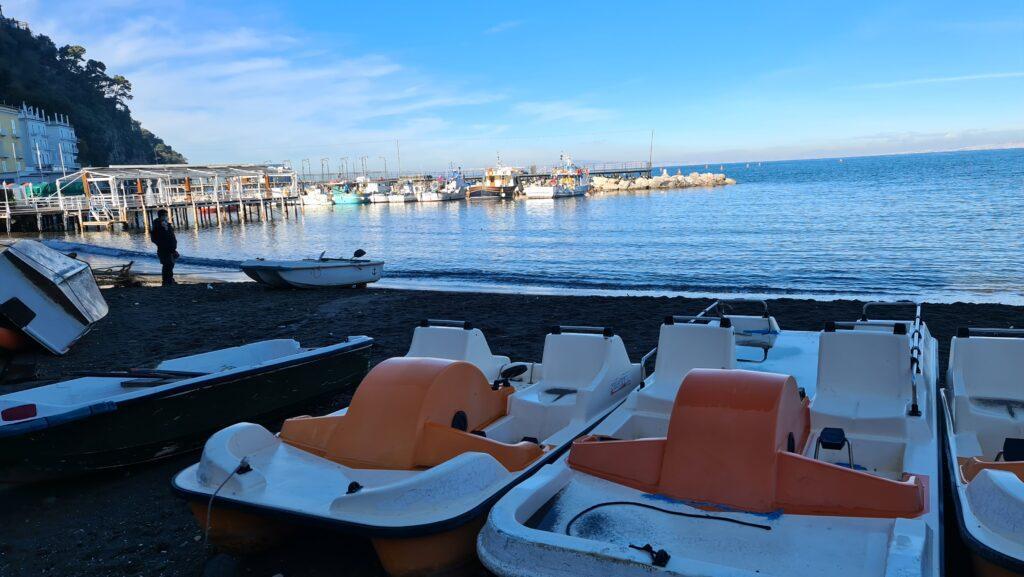 Marina Grande Beach Sorrento in winter Sorrento things to do