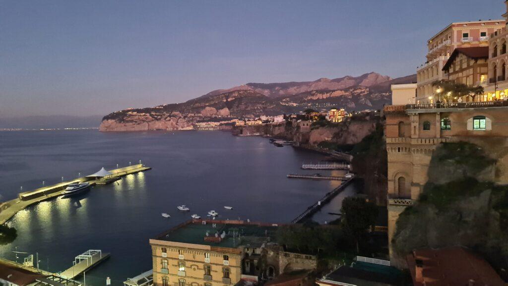 Sorrento in winter Sorrento Coast and Marina Piccola Sorrento by night 1