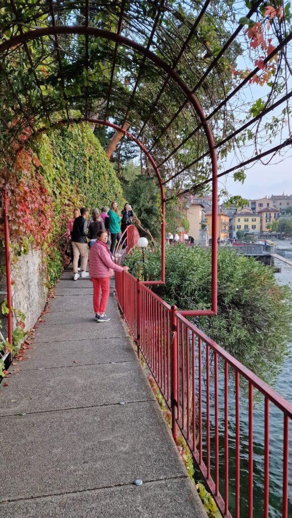 The pedestrian path over the lake Walk of Lovers Varenna Lake Como Italy 8