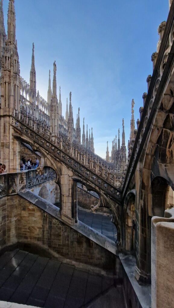 Things to do in Milan Terraces of the Cathedral on the Duomo rooftops 1