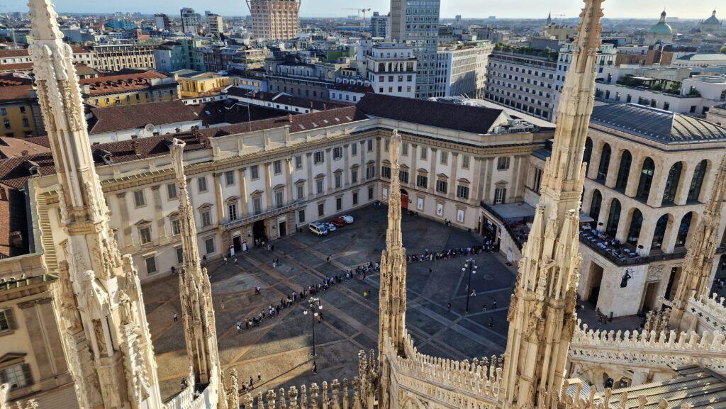 Things to do in Milan Terraces of the Cathedral on the Duomo rooftops Museum of the twentieth century 900 Duomo Square 2