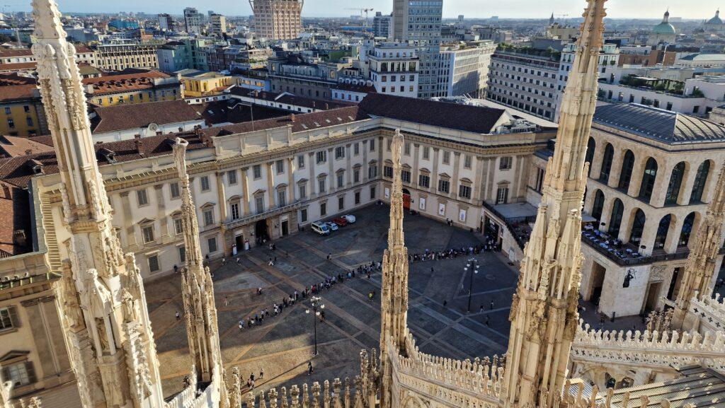 Things to do in Milan Terraces of the Cathedral on the Duomo rooftops Museum of the twentieth century 900 Duomo Square 3