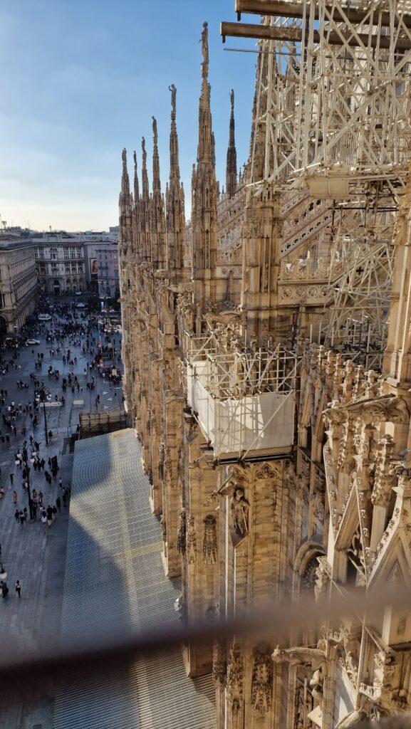 Things to do in Milan Terraces of the Cathedral on the Duomo rooftops Piazza Duomo Square 1