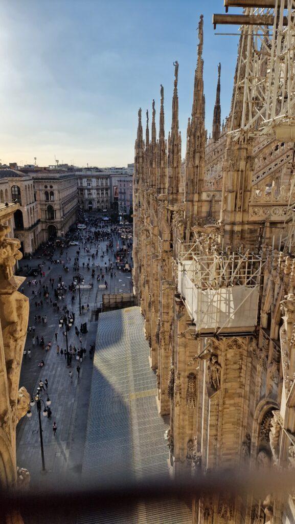 Things to do in Milan Terraces of the Cathedral on the Duomo rooftops Piazza Duomo Square 2