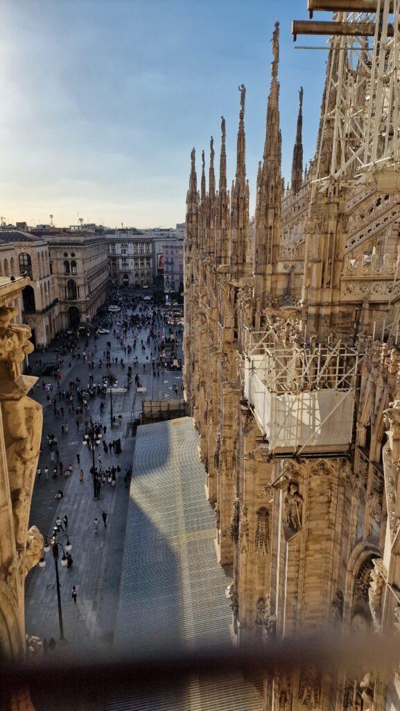 Things to do in Milan Terraces of the Cathedral on the Duomo rooftops Piazza Duomo Square 3