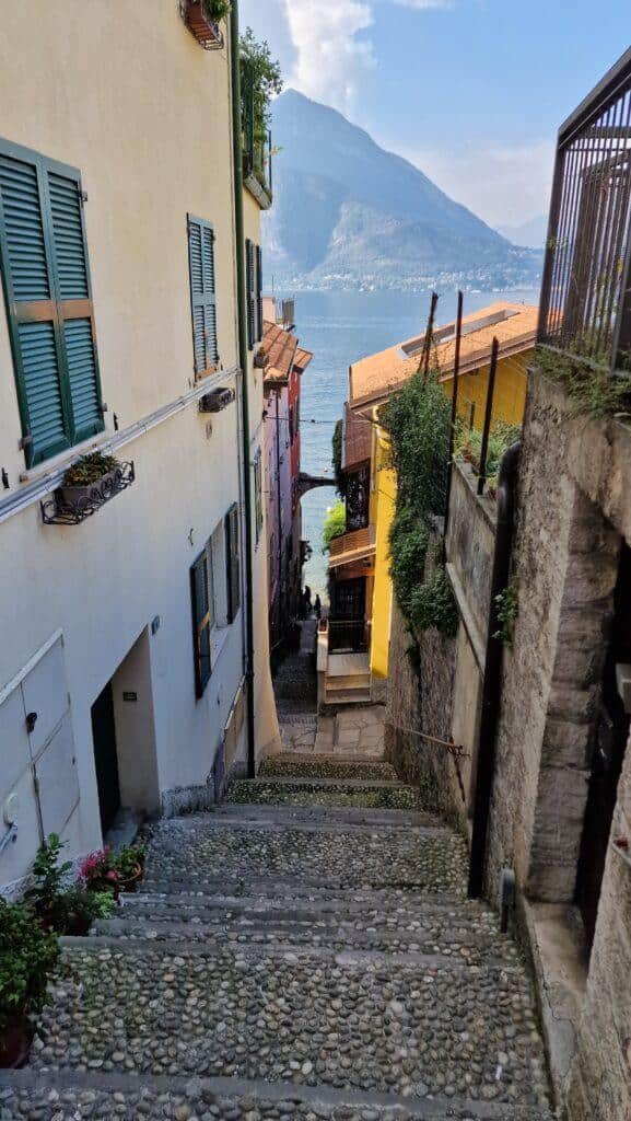 Things to do in Varenna Lake Como Italy characteristic streets in the center of the town