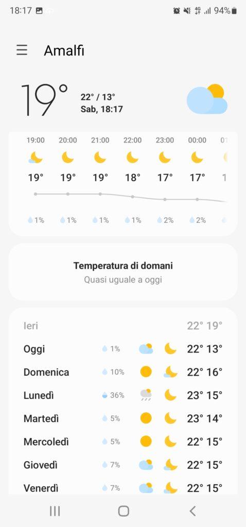 amalfi coast weather in october 20221001