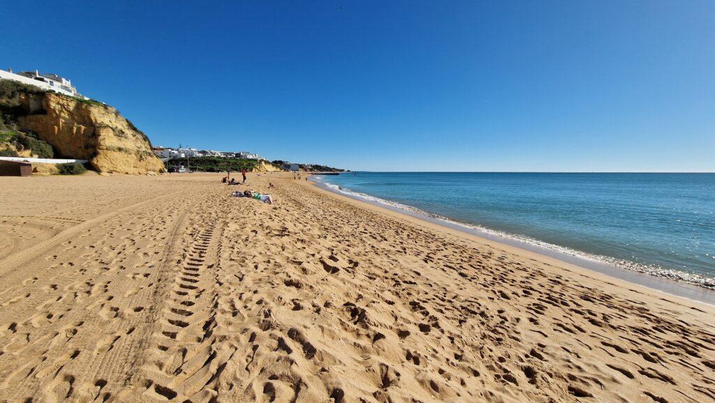 Albufeira beach in winter Portugal things to do in Algarve weather towns 2